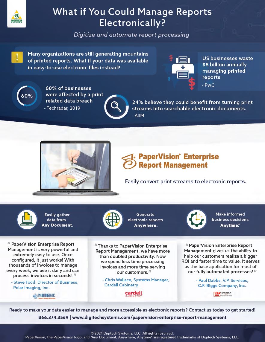 PaperVision Enterprise Report Management